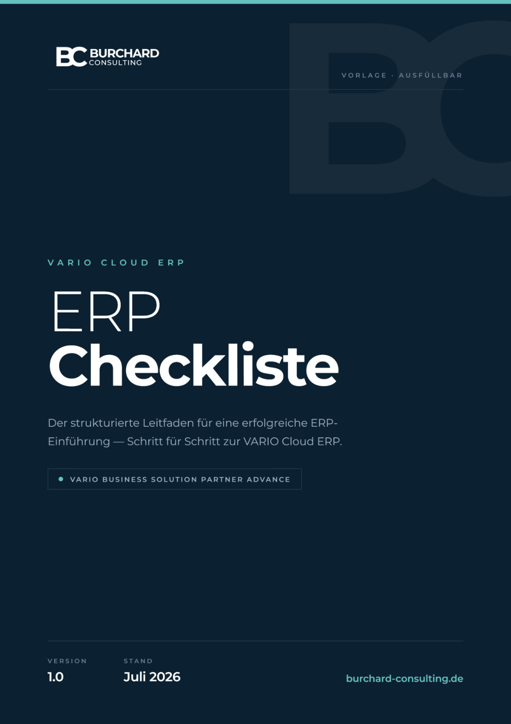ERP-Checkliste