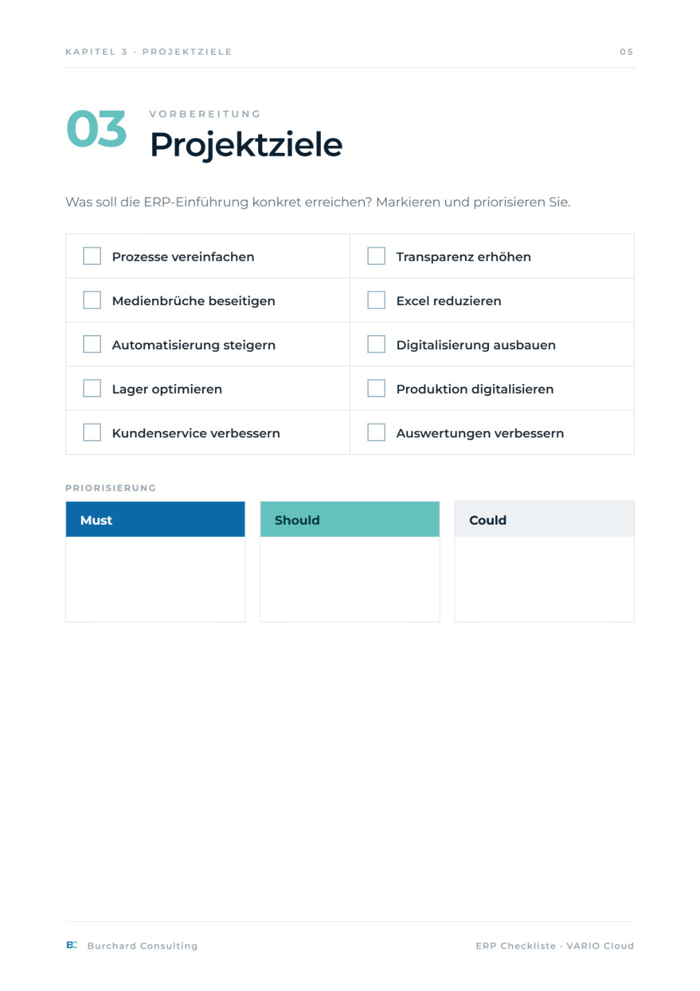 ERP-Checkliste – Vorschau Seite 5