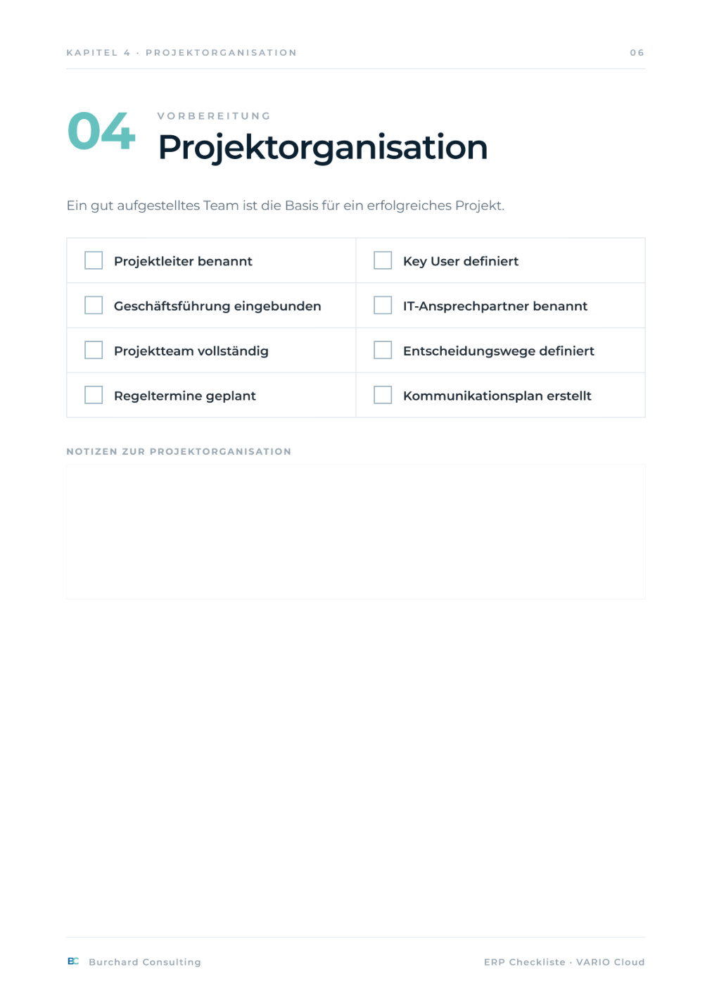 ERP-Checkliste – Vorschau Seite 6