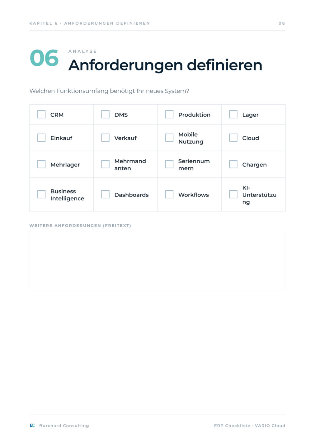 ERP-Checkliste – Vorschau Seite 8