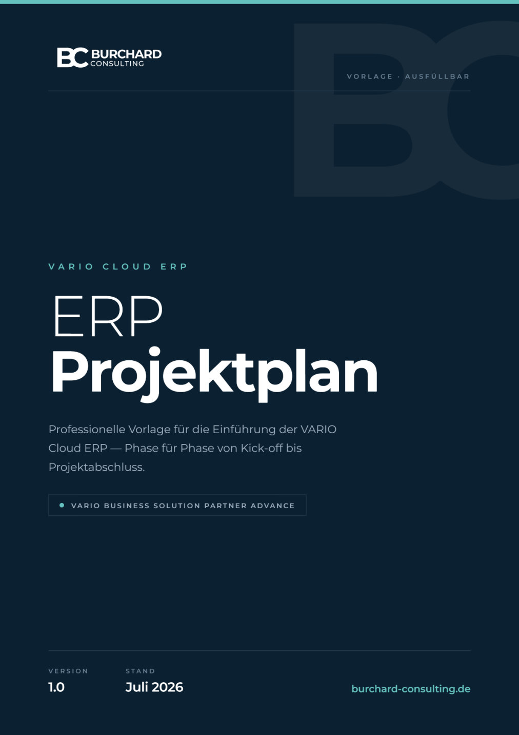 ERP-Projektplan